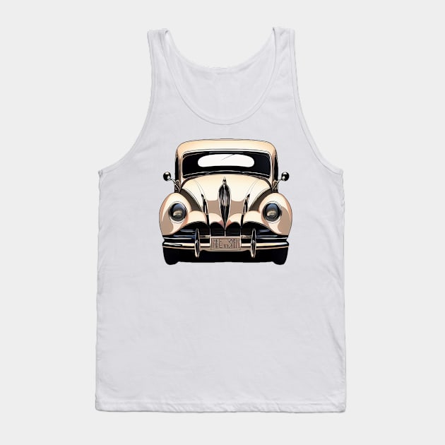 Vintage Classic Car Tank Top by BAYFAIRE